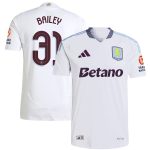 aston villa adidas away authentic shirt 2024-25 with bailey 31 cup printing Collection | Official Aston Villa Shirts