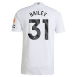 aston villa adidas away authentic shirt 2024-25 with bailey 31 printing Collection | Official Aston Villa Shirts