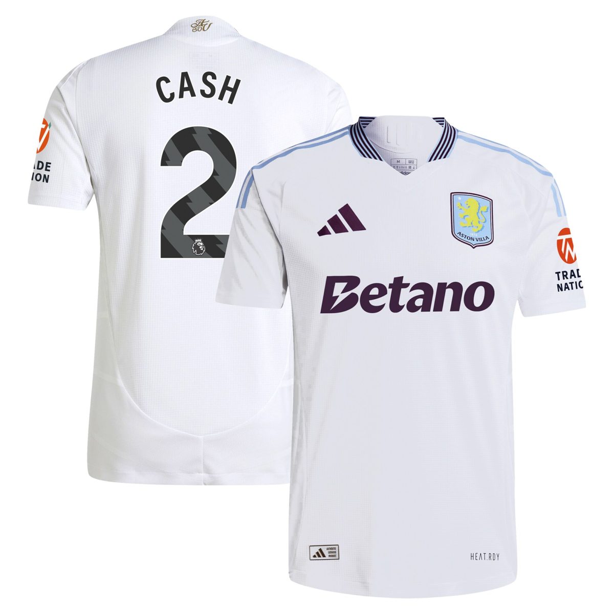aston villa adidas away authentic shirt 2024-25 with cash 2 printing Collection | Official Aston Villa Shirts