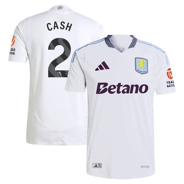 aston villa adidas away authentic shirt 2024-25 with cash 2 printing Collection | Official Aston Villa Shirts