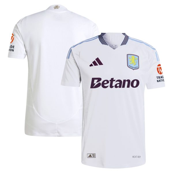 aston villa adidas away authentic shirt 2024-25 with custom printing Collection | Official Aston Villa Shirts
