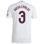 aston villa adidas away authentic shirt 2024-25 with diego carlos 3 cup printing Collection | Official Aston Villa Shirts