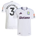 aston villa adidas away authentic shirt 2024-25 with diego carlos 3 printing Collection | Official Aston Villa Shirts