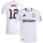 aston villa adidas away authentic shirt 2024-25 with digne 12 cup printing Collection | Official Aston Villa Shirts
