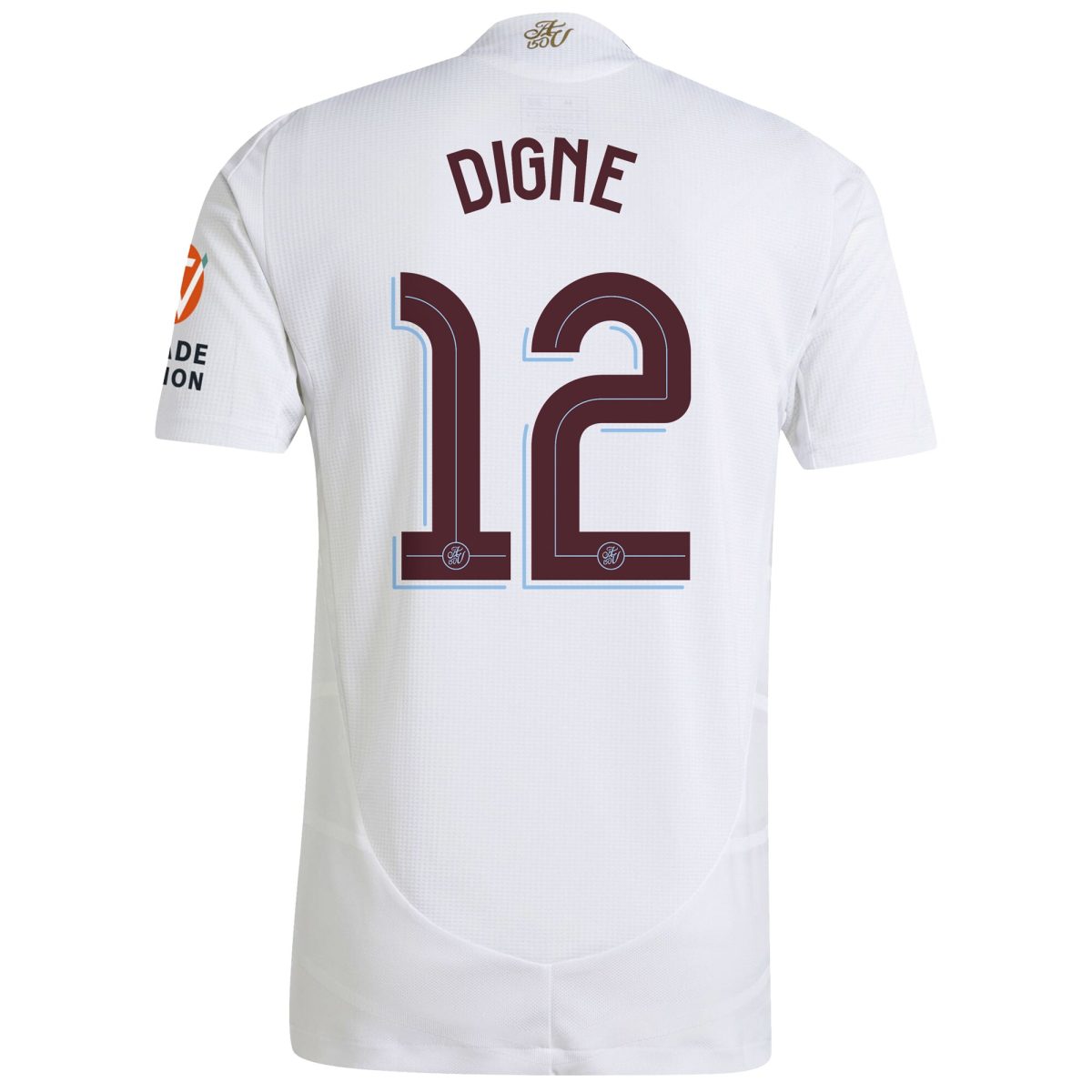 aston villa adidas away authentic shirt 2024-25 with digne 12 cup printing Collection | Official Aston Villa Shirts