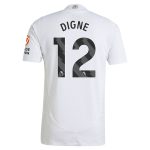aston villa adidas away authentic shirt 2024-25 with digne 12 printing Collection | Official Aston Villa Shirts
