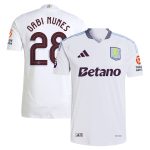 aston villa adidas away authentic shirt 2024-25 with gabi nunes 28 cup printing Collection | Official Aston Villa Shirts