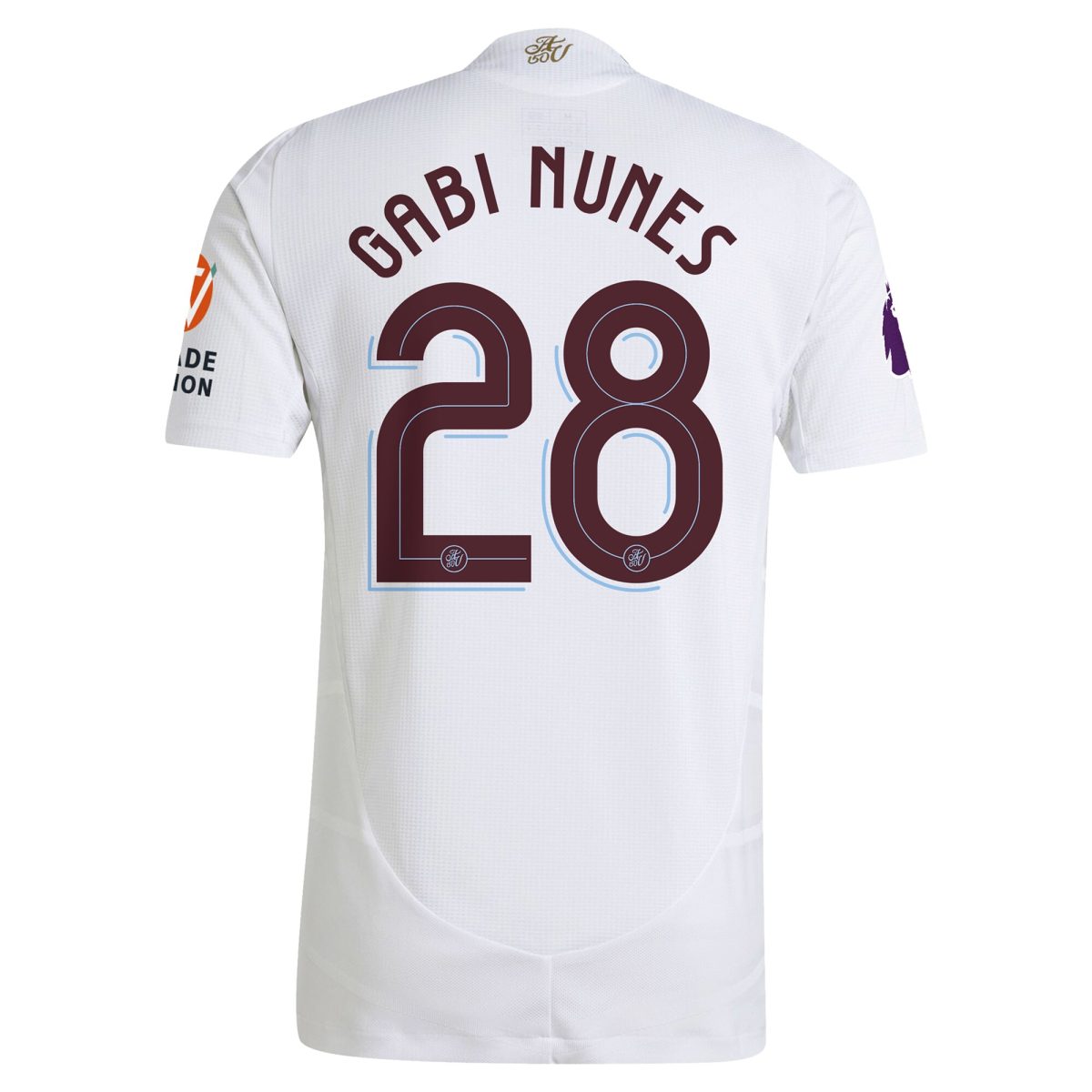 aston villa adidas away authentic shirt 2024-25 with gabi nunes 28 cup printing Collection | Official Aston Villa Shirts