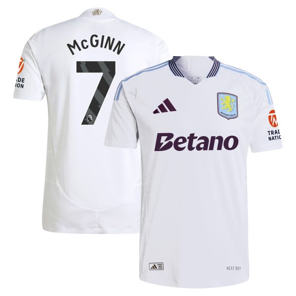 aston villa adidas away authentic shirt 2024-25 with mcginn 7 printing Collection | Official Aston Villa Shirts