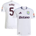 aston villa adidas away authentic shirt 2024-25 with mings 5 cup printing Collection | Official Aston Villa Shirts