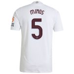aston villa adidas away authentic shirt 2024-25 with mings 5 cup printing Collection | Official Aston Villa Shirts