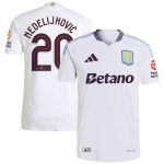 aston villa adidas away authentic shirt 2024-25 with nedeljković 20 cup printing Collection | Official Aston Villa Shirts