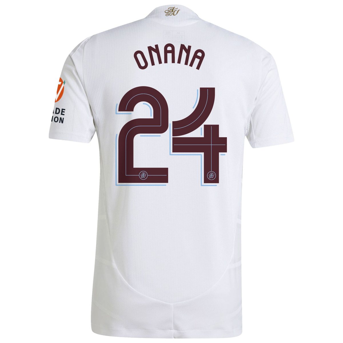 aston villa adidas away authentic shirt 2024-25 with onana 24 cup printing Collection | Official Aston Villa Shirts