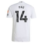 aston villa adidas away authentic shirt 2024-25 with pau 14 printing Collection | Official Aston Villa Shirts