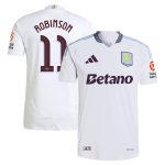 aston villa adidas away authentic shirt 2024-25 with robinson 11 cup printing Collection | Official Aston Villa Shirts