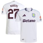 aston villa adidas away authentic shirt 2024-25 with rogers 27 cup printing Collection | Official Aston Villa Shirts