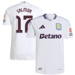 aston villa adidas away authentic shirt 2024-25 with salmon 17 cup printing Collection | Official Aston Villa Shirts