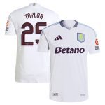 aston villa adidas away authentic shirt 2024-25 with taylor 25 cup printing Collection | Official Aston Villa Shirts