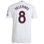 aston villa adidas away authentic shirt 2024-25 with tielemans 8 cup printing Collection | Official Aston Villa Shirts