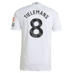 aston villa adidas away authentic shirt 2024-25 with tielemans 8 printing Collection | Official Aston Villa Shirts