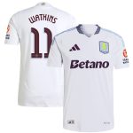 aston villa adidas away authentic shirt 2024-25 with watkins 11 cup printing Collection | Official Aston Villa Shirts