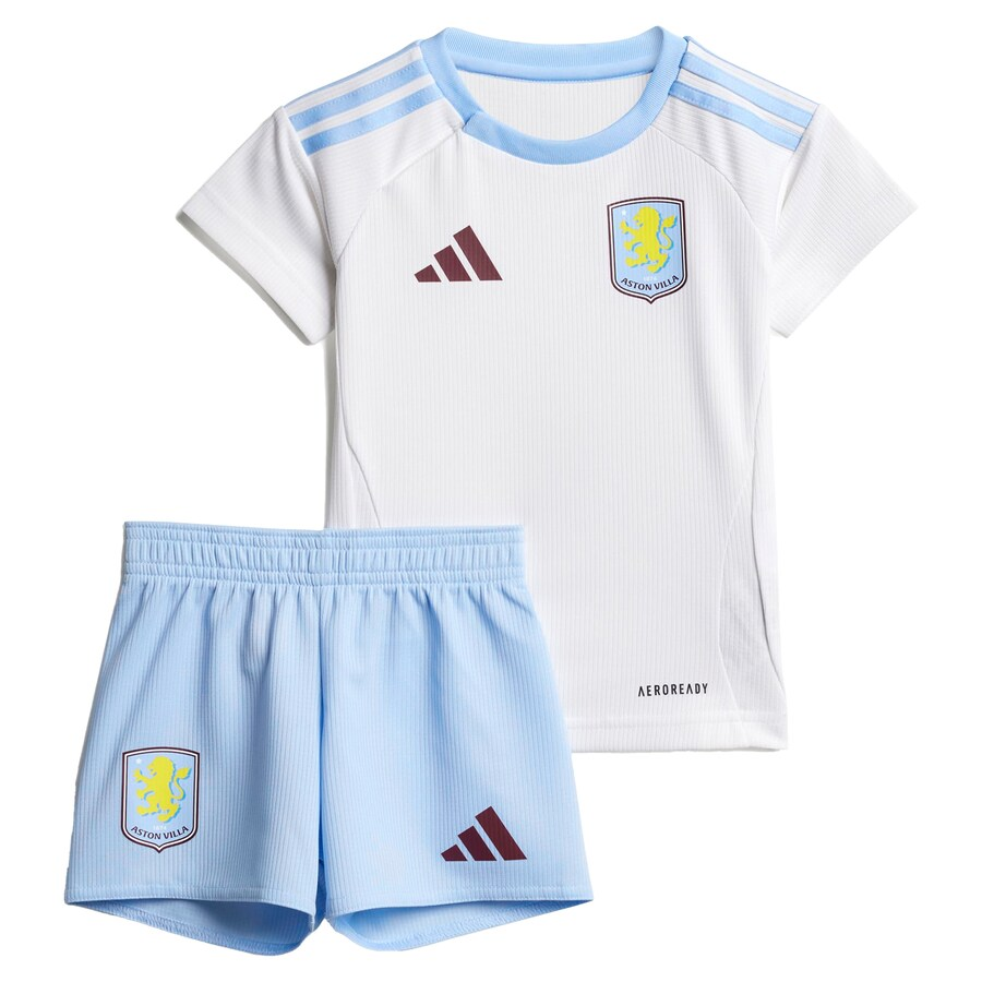 aston villa adidas away baby kit 2024-25 with a.garcía 16 printing Collection | Official Aston Villa Shirts