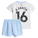 aston villa adidas away baby kit 2024-25 with a.garcía 16 printing Collection | Official Aston Villa Shirts