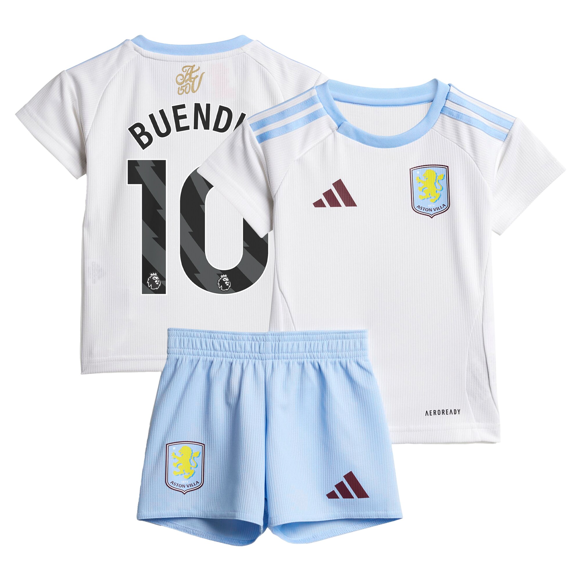 aston villa adidas away baby kit 2024-25 with buendia 10 printing Collection | Official Aston Villa Shirts