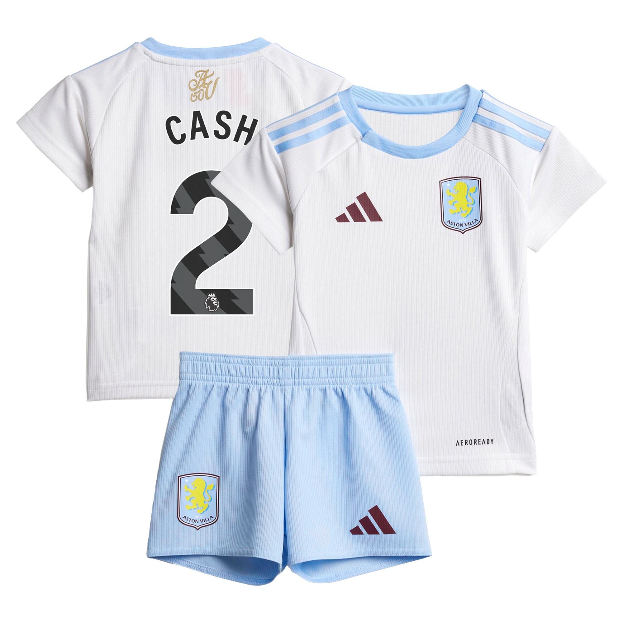 aston villa adidas away baby kit 2024-25 with cash 2 printing Collection | Official Aston Villa Shirts