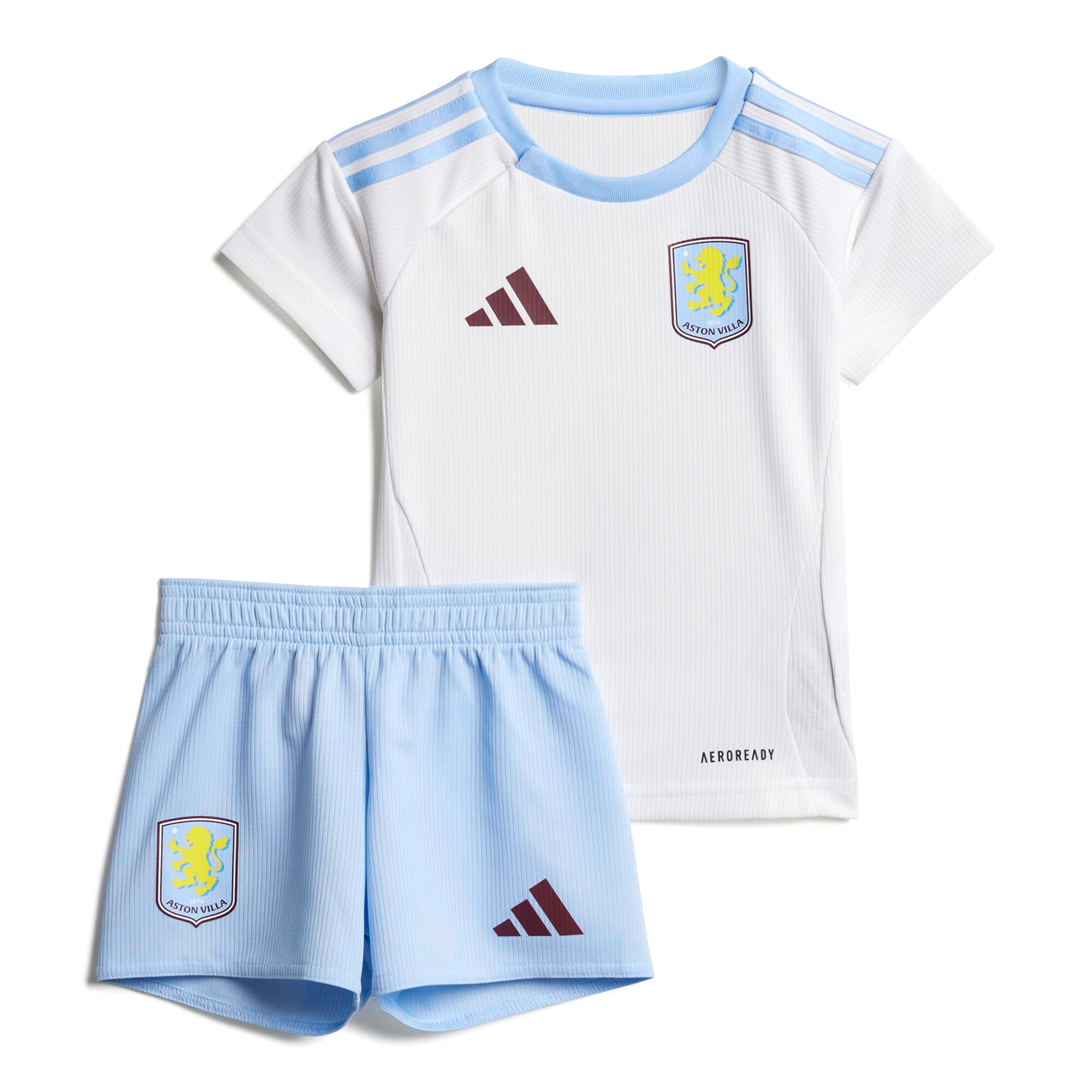 aston villa adidas away baby kit 2024-25 with custom printing Collection | Official Aston Villa Shirts