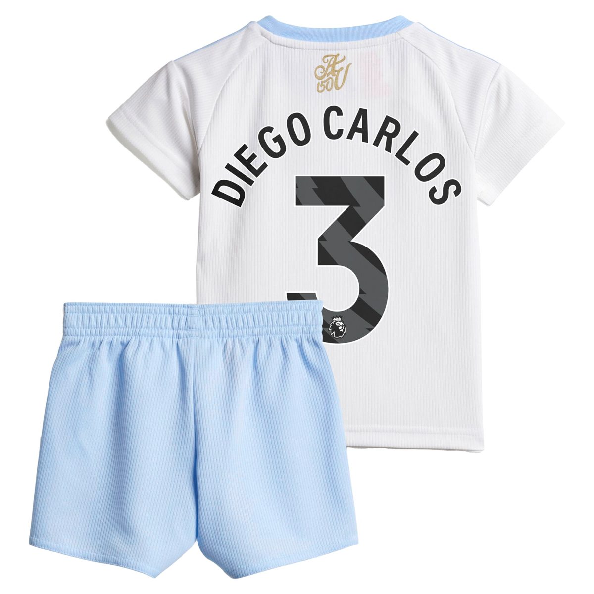 aston villa adidas away baby kit 2024-25 with diego carlos 3 printing Collection | Official Aston Villa Shirts