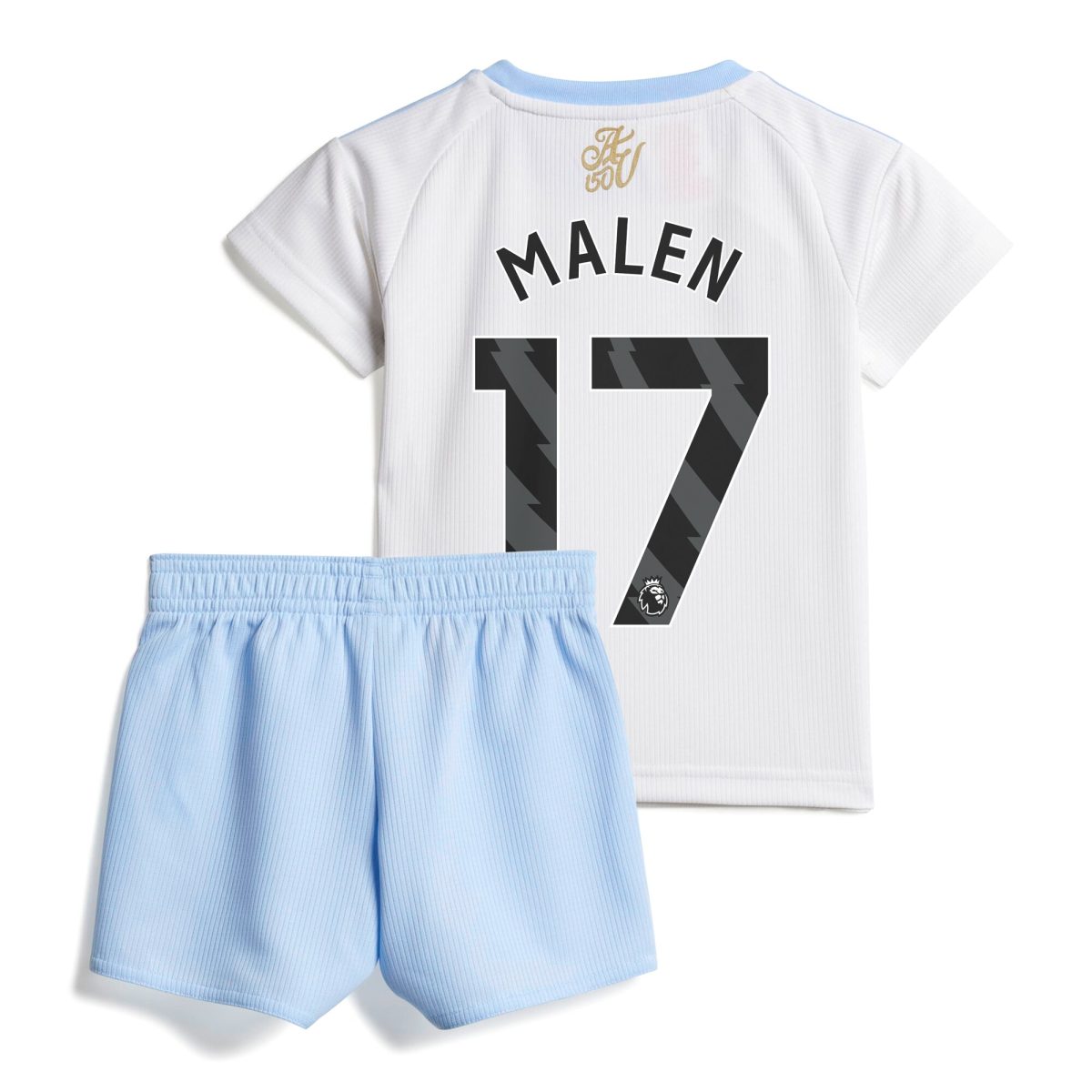 aston villa adidas away baby kit 2024-25 with malen 17 printing Collection | Official Aston Villa Shirts