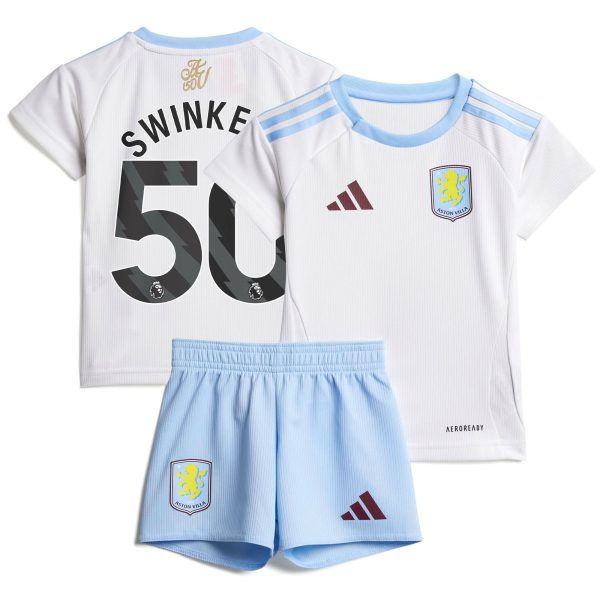 aston villa adidas away baby kit 2024-25 with swinkels 50 printing Collection | Official Aston Villa Shirts