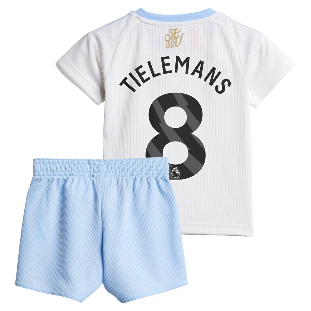 aston villa adidas away baby kit 2024-25 with tielemans 8 printing Collection | Official Aston Villa Shirts