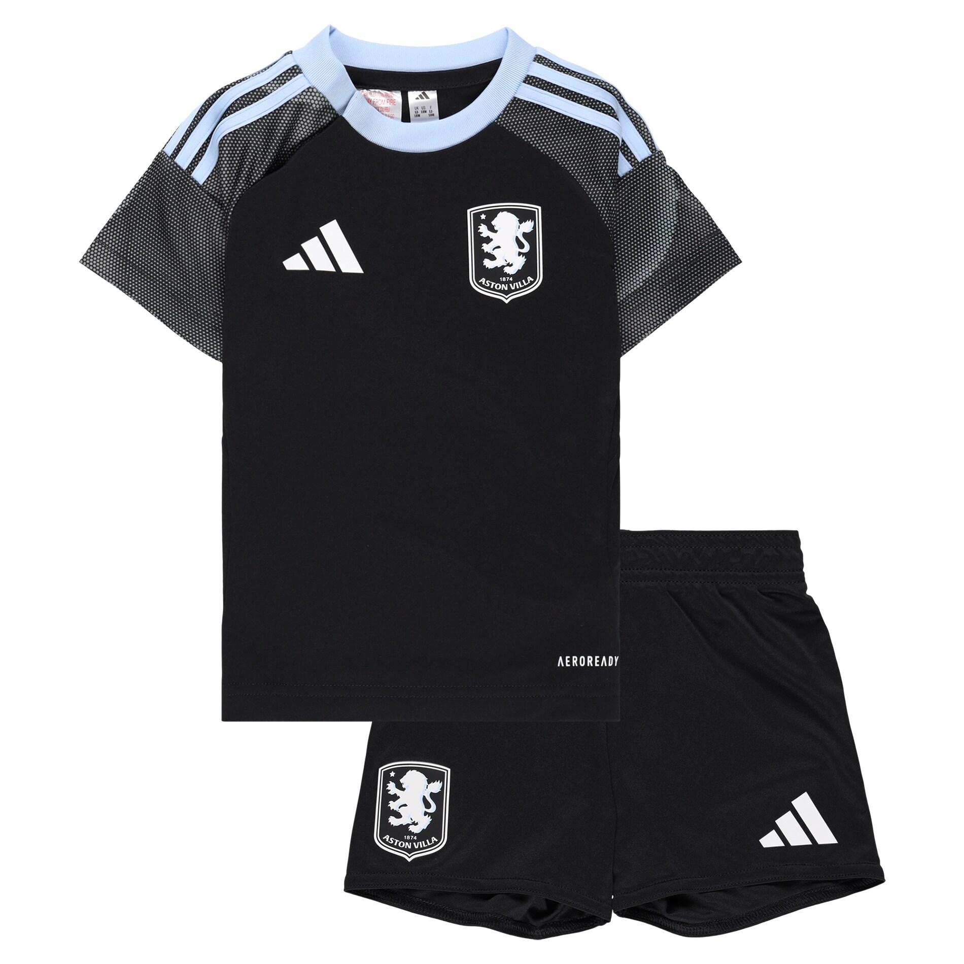 aston villa adidas away baby kit 2025-26 with custom printing Collection | Official Aston Villa Shirts