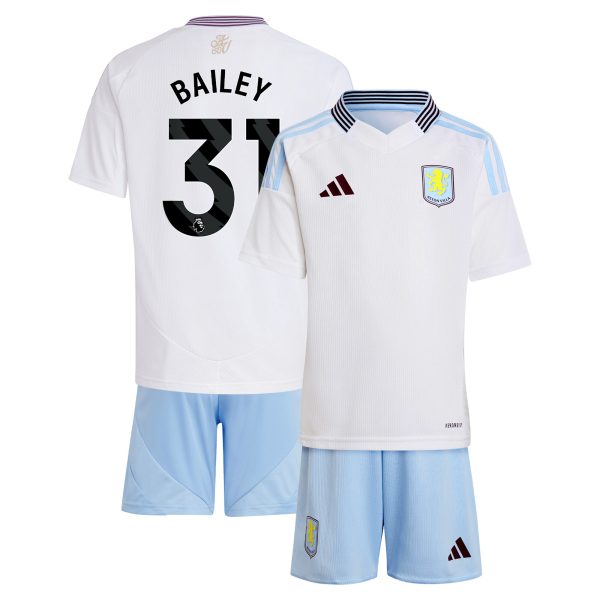 aston villa adidas away mini kit 2024-25 with bailey 31 printing Collection | Official Aston Villa Shirts