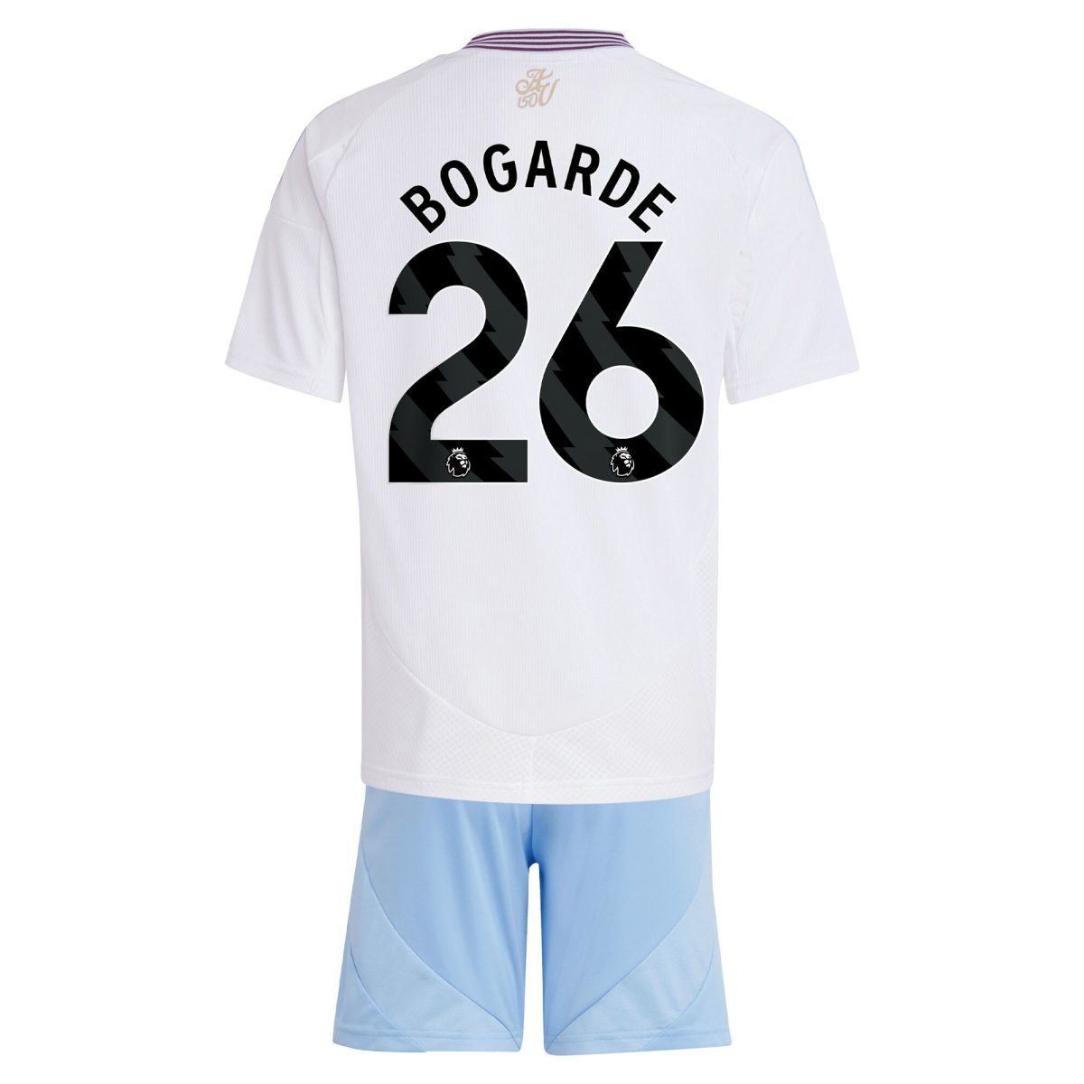 aston villa adidas away mini kit 2024-25 with bogarde 26 printing Collection | Official Aston Villa Shirts