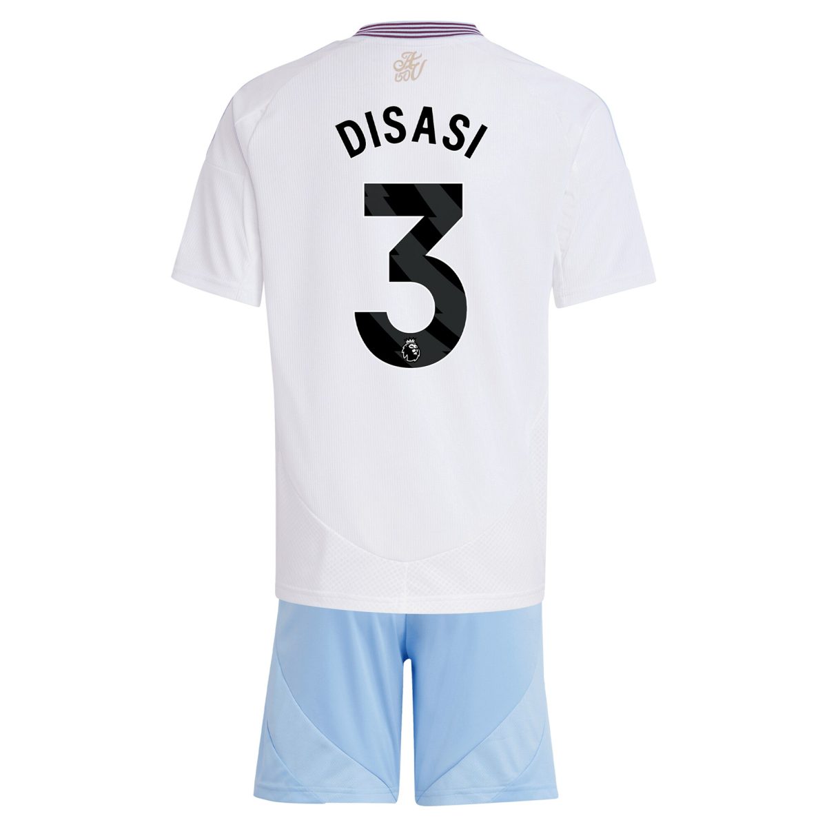 aston villa adidas away mini kit 2024-25 with disasi 3 printing Collection | Official Aston Villa Shirts