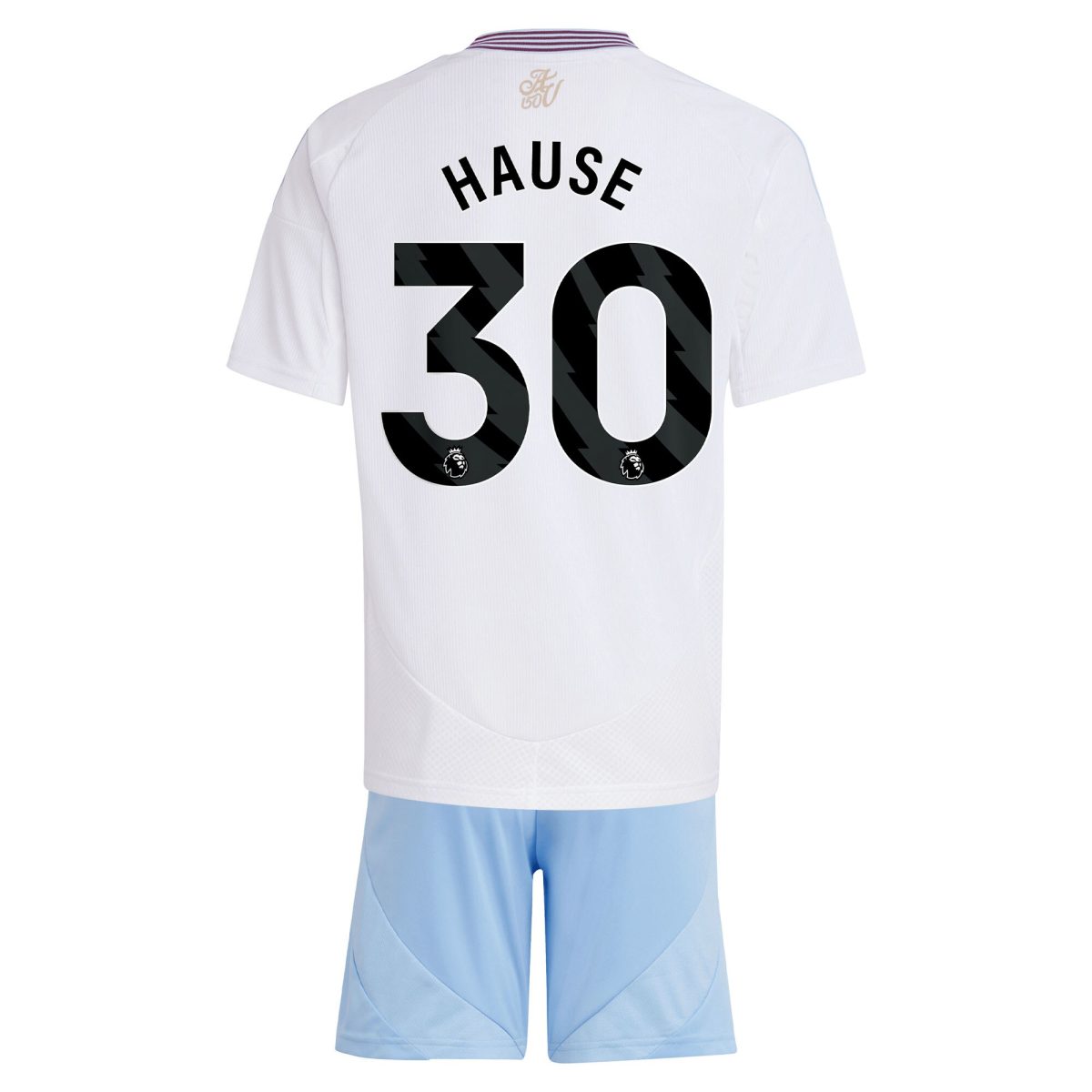 aston villa adidas away mini kit 2024-25 with hause 30 printing Collection | Official Aston Villa Shirts