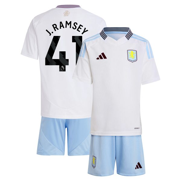 aston villa adidas away mini kit 2024-25 with j. ramsey 41 printing Collection | Official Aston Villa Shirts