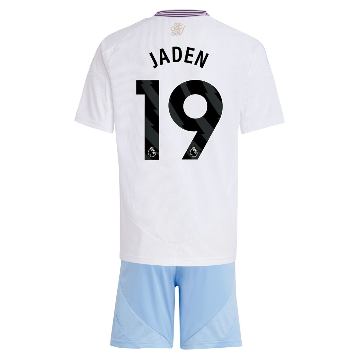 aston villa adidas away mini kit 2024-25 with jaden 19 printing Collection | Official Aston Villa Shirts
