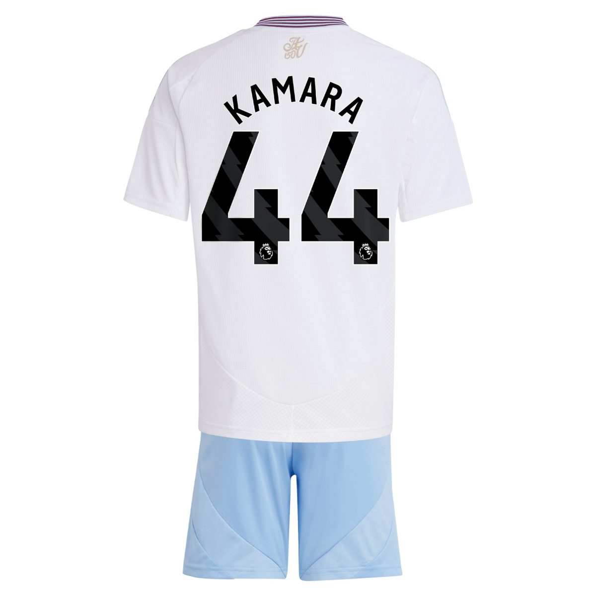 aston villa adidas away mini kit 2024-25 with kamara 44 printing Collection | Official Aston Villa Shirts