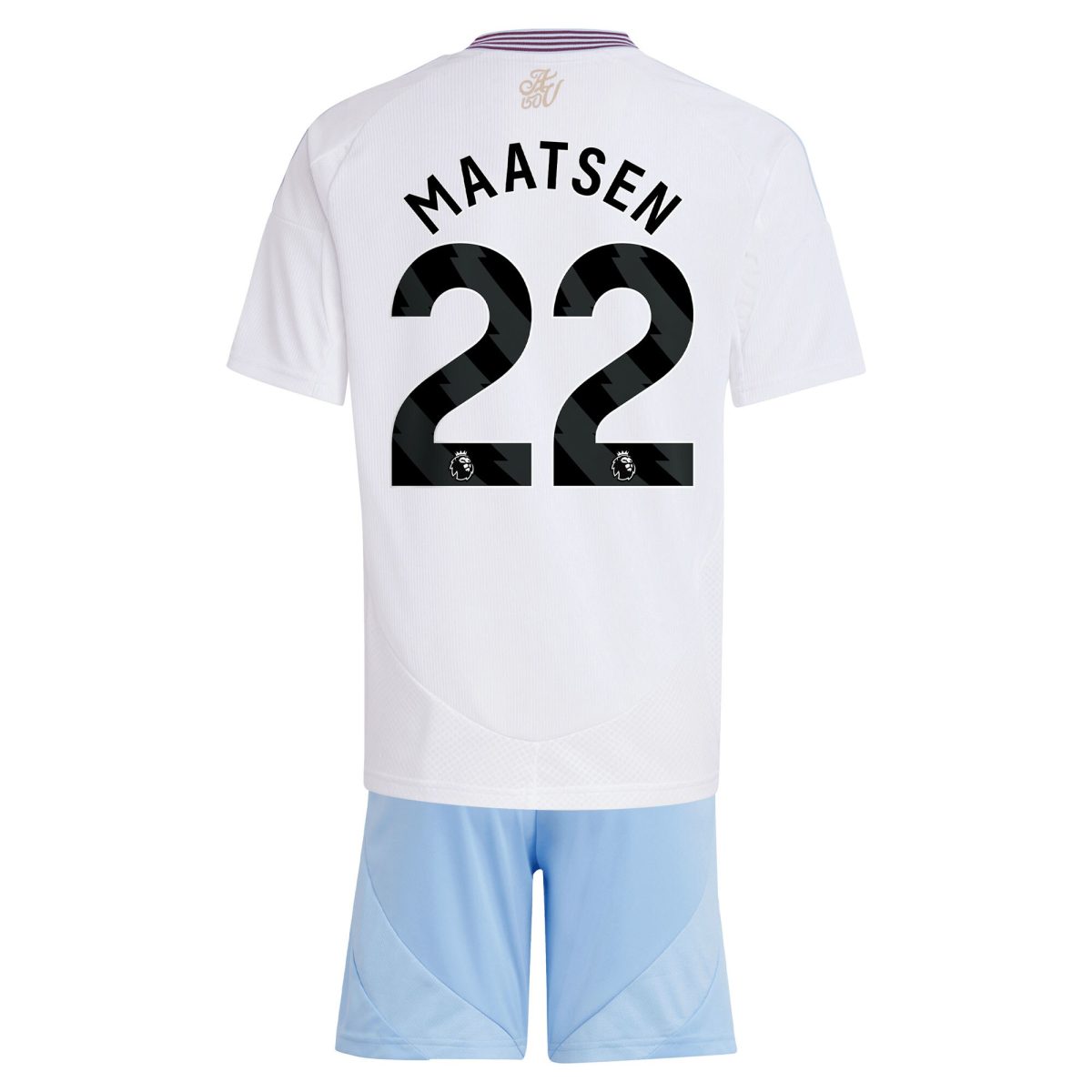 aston villa adidas away mini kit 2024-25 with maatsen 22 printing Collection | Official Aston Villa Shirts