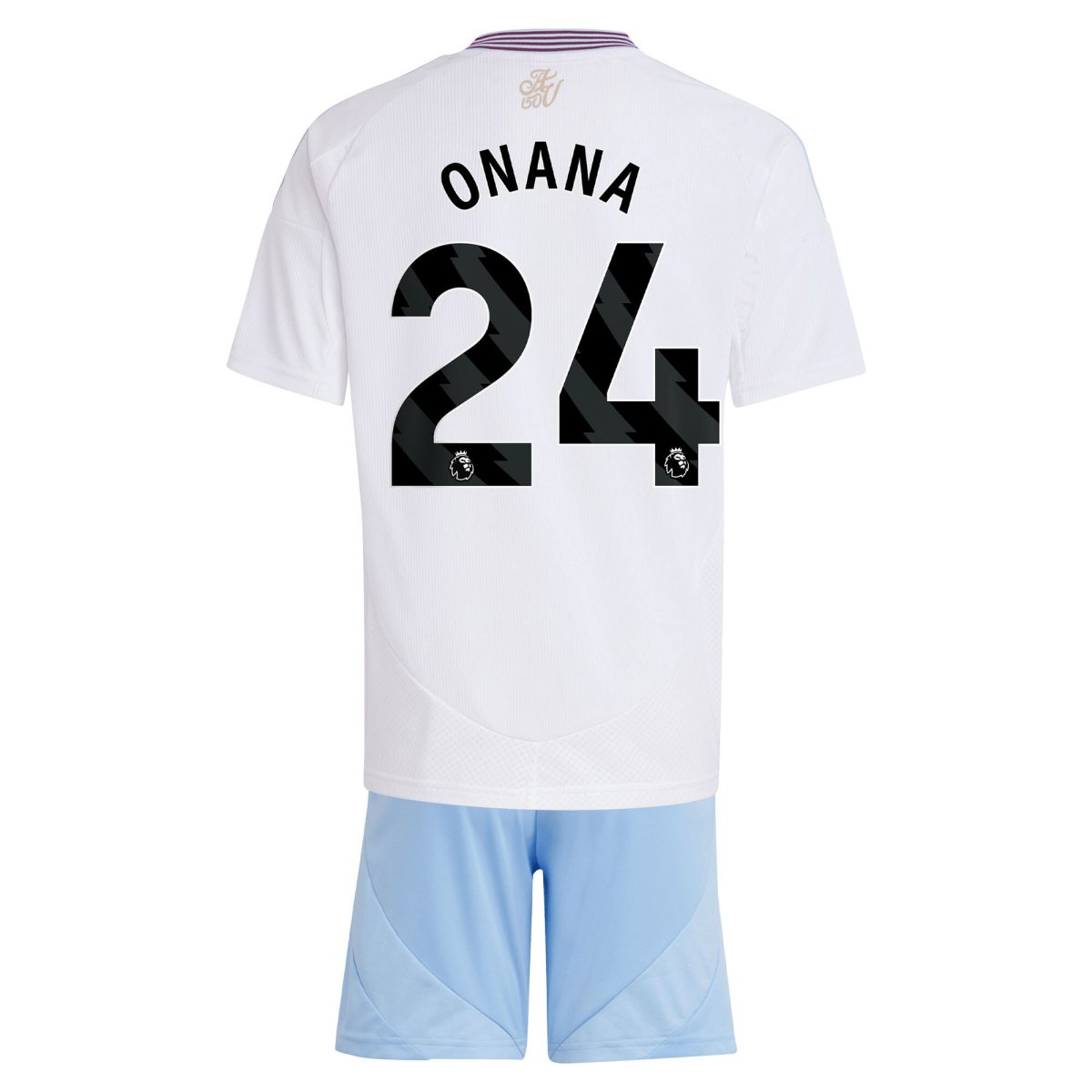 aston villa adidas away mini kit 2024-25 with onana 24 printing Collection | Official Aston Villa Shirts