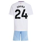 aston villa adidas away mini kit 2024-25 with onana 24 printing Collection | Official Aston Villa Shirts