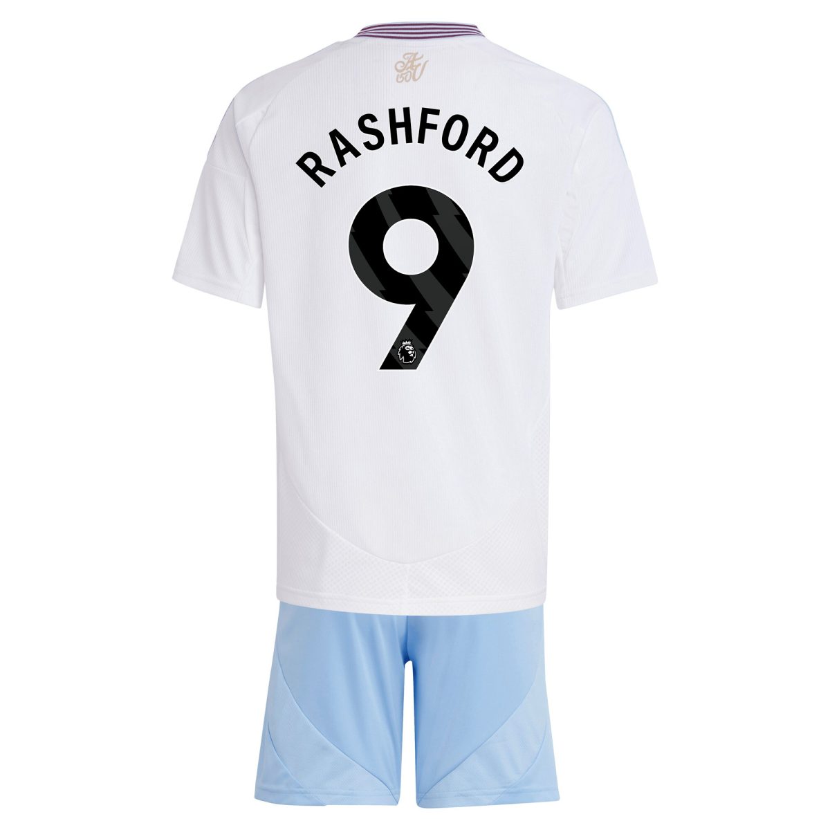 aston villa adidas away mini kit 2024-25 with rashford 9 printing Collection | Official Aston Villa Shirts