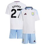 aston villa adidas away mini kit 2024-25 with rogers 27 printing Collection | Official Aston Villa Shirts