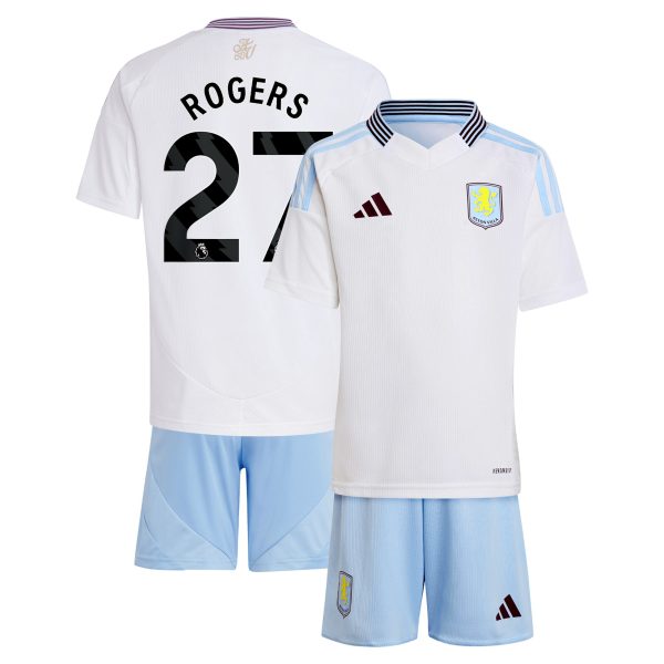 aston villa adidas away mini kit 2024-25 with rogers 27 printing Collection | Official Aston Villa Shirts