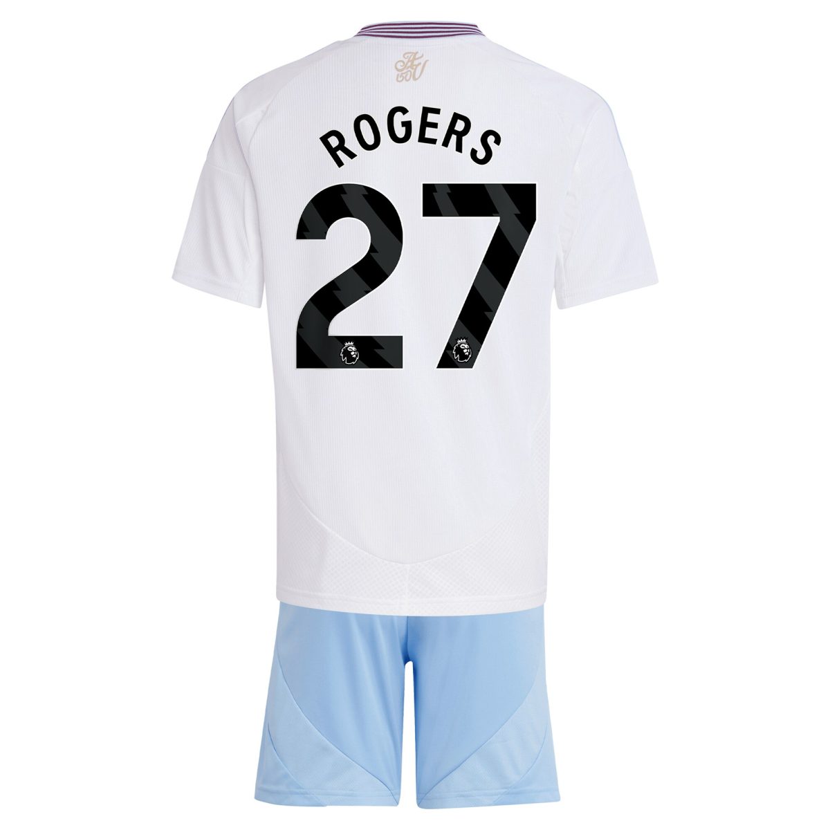 aston villa adidas away mini kit 2024-25 with rogers 27 printing Collection | Official Aston Villa Shirts