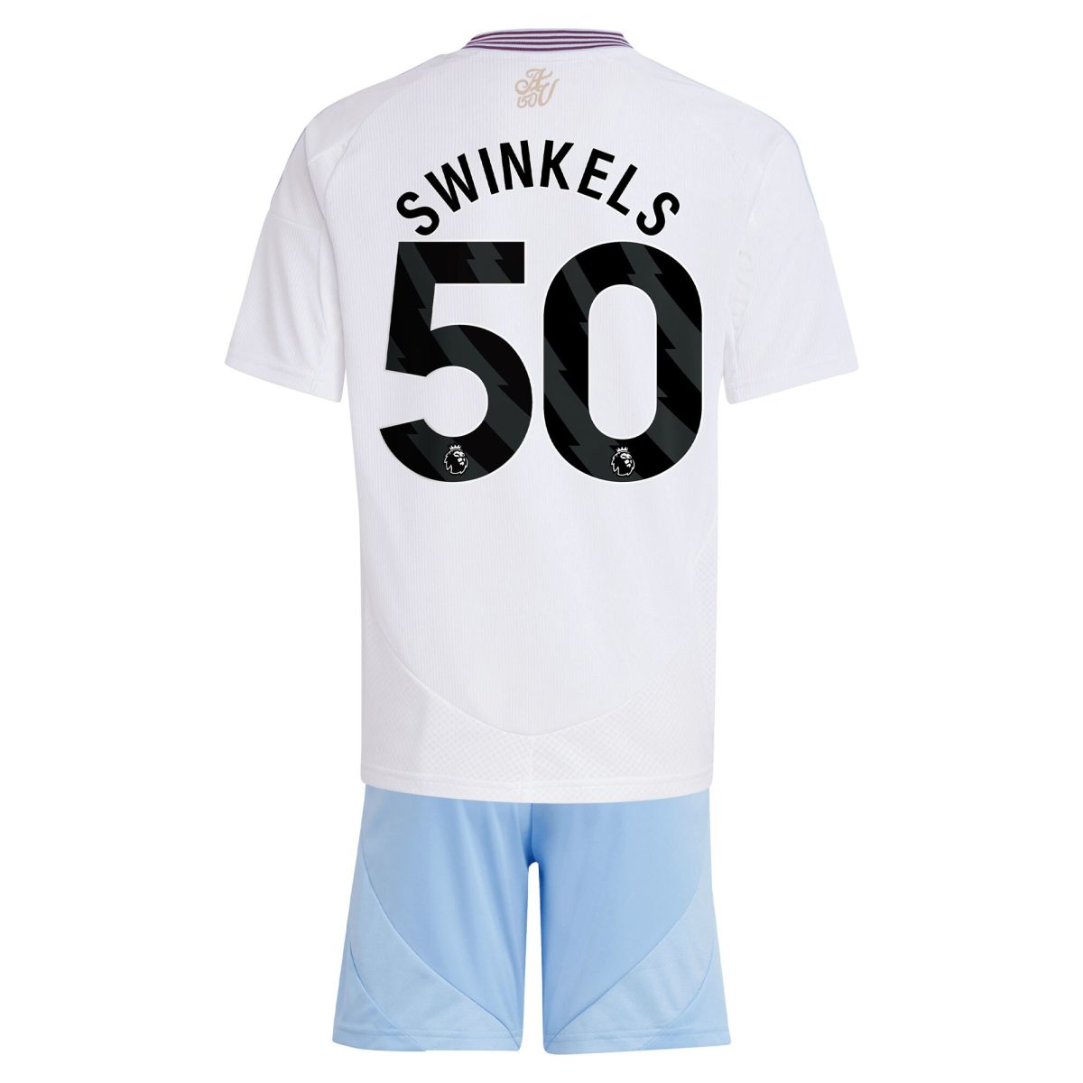 aston villa adidas away mini kit 2024-25 with swinkels 50 printing Collection | Official Aston Villa Shirts